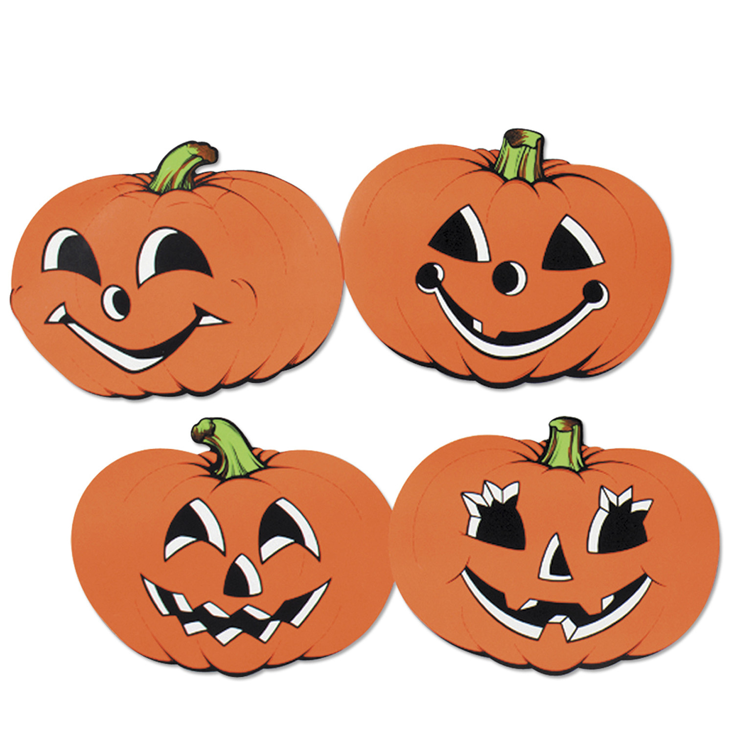 Pumpkin Cutouts 12 Party Supplies From Novelties Direct Novelties 